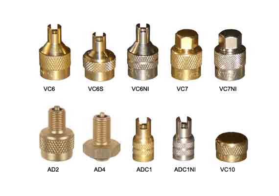 large bore valve caps